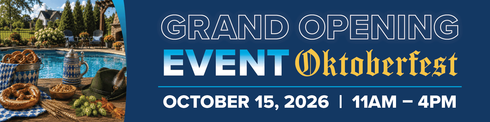 Celebrate Our New Buffalo Grove Location... With an Oktoberfest Twist!