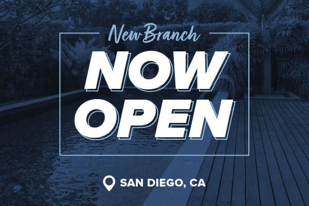 New Branch: San Diego, CA