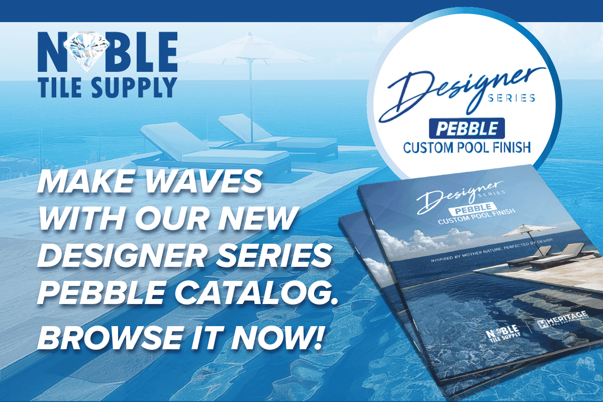 New Catalog Designer Series Pebble Custom Pool Finish